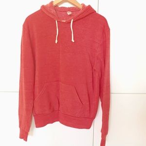 Alternative Apparel Red Hoodie Sweatshirt